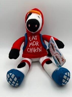 Chick-fil-A Summer 2023 Traveler Explorer Plush Cow Red Hoodie